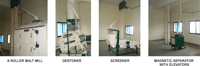 Malt Handling Section